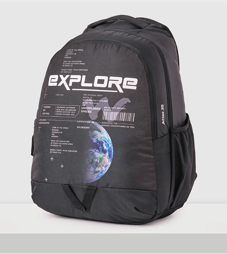 وايلد كرافت حقيبة ظهر وايلدكرافت أطلس  للاستكشاف، أسود